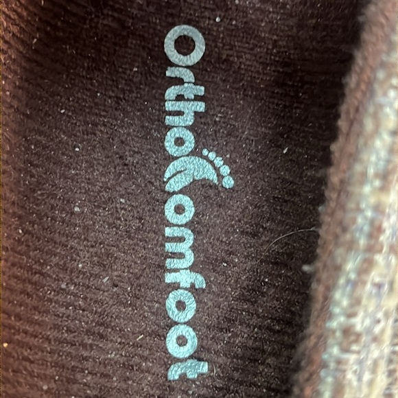 OrthoComfoot Women’s Brown Boat Shoes with Arch Support Slip on size 42. Us 11 - Picture 8 of 10